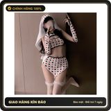 (Che Tên) Đồ Cosplay Hầu Gái Hoạ Tiết Poker Trái Tim Dễ Thương Gợi Cảm Set Ngủ Maid Nữ Tu Kèm Phụ Kiện Đáng Yêu - N598 - Hàng Mới Về