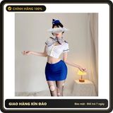 (Che Tên) Cosplay Thủy Thủ Ôm Body Sexy Gợi Cảm Áo Croptop - N721 Hỗ Trợ 24/7