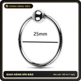 (Che Tên) Vòng Đeo Dương Vật Bằng Inox 2.5cm Hỗ Trợ 24/7