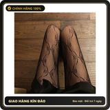 (Che Tên) Tất Đùi Lưới Và Lụa Cao Cấp Quần Tất Vớ Học Sinh Hàn Quốc Đáng Yêu Sexy Phối Cùng Trang Phục - Lưới Bướm Đen Bảo Mật Tuyệt Đối