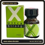 (Che Tên) Popper X Ultra Strong Green 10ml USA Hộp Trắng Kín