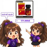 (Che Tên) Popper Rush 10ml Never Fake It USA - Hàng Mới Về