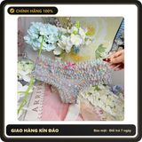(Che Tên) Quần Lót Lưng Thun Nhún Bèo Cạp Cao Quần Chip Nữ Ren – T303 Xám Xanh Hoa Bảo Mật Tuyệt Đối