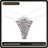 (Che Tên) Quần Lót Lọt Khe Sexy Dây Cạp Chéo Đính Đá Lấp Lánh - T363 Trắng - Hàng Mới Về