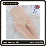 (Che Tên) Quần Lót Nữ Lọt Khe Cotton Quần Chip Ren Mềm Mịn - T318 Nude Giao Nhanh Toàn Quốc
