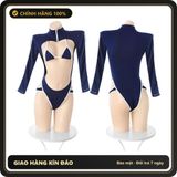 (Che Tên) Bodysuit Liền Thân Kèm Áo Lót Phong Cách Bikini Đi Biển Siêu Xinh Gợi Cảm Set Đồ Bơi Dài Tay Quyến Rũ - N923 Chuẩn Auth
