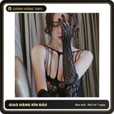 (Che Tên) Găng Tay Lưới Phối Ren Xuyên Thấu Sexy Gợi Cảm Bao Tay Cưới Cô Dâu Phối Đồ Cực Xinh Sang Chảnh - T516 Đen Giao Nhanh Toàn Quốc