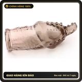 (Che Tên) Bao cao su đôn dên silicone Gân gai tăng kích thước, tăng khoái Meos Giao Nhanh Toàn Quốc