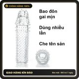 (Che Tên) Bộ bao cao su đôn dên khúc giữa gai vỉ 6 cái Meos Hỗ Trợ 24/7