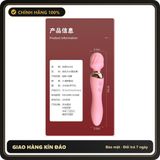 (Che Tên) Máy rung Massage Shanggan Huancai 10 tần số rung Meos - Hàng Mới Về
