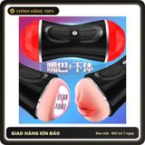 (Che Tên) Âm Đạo Giả Silicon 2 Đầu Meos Cao Cấp Bảo Đảm