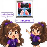 (Che Tên) Âm Đạo Giả Silicon 2 Đầu Meos Cao Cấp Bảo Đảm