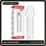 (Che Tên) Bao Cao Su Đôn Dên Khúc Giữa2 Hạt Xịn Meos Hộp Trắng Kín