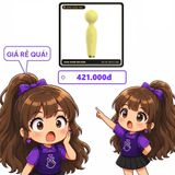 (Che Tên) Máy Rung Massage Mini Lili Meos Cao Cấp Bảo Đảm