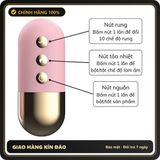 (Che Tên) Trứng rung điều khiển từ xa cao cấp Lilo Meos Hộp Trắng Kín
