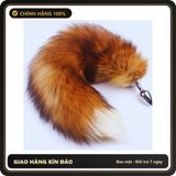 (Che Tên) Đuôi cáo kích thích hậu môn inox Meos Hộp Trắng Kín