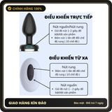 (Che Tên) Trứng rung hậu môn đèn led Lufi Meos Giao Nhanh Toàn Quốc