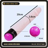 (Che Tên) Dương vật giả rung ngoáy chạy pin Flesh Vibe Meos - Hàng Mới Về