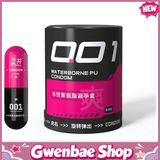 Bao cao su siêu mỏng DryWell PU 001 Numbness Orgasm (Đen) - Hộp 6 cái - Gwen Shop Chính Hãng