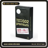 (Che Tên) Bcs Sagami Original 0.02 Premium Cao Cấp Siêu Mỏng 4s Chuẩn Auth