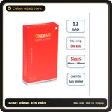 (Che Tên) Bao Cao Su Cỡ Nhỏ 49mm Nhiều Gel Power Men Tighter Closer Chuẩn Auth