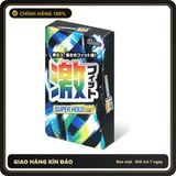 (Che Tên) Bao Cao Su Mỏng Ôm Khít Nhiều Gel Của Nhật Bản Jex Super Hold Type Bảo Mật Tuyệt Đối