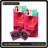 (Che Tên) Bao Cao Su Mỏng Jex Glamourous Butterfly Moist Type Nhật Bản Chuẩn Auth