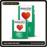 (Che Tên) Bao Cao Su Mỏng Trơn Masculan Anatomic Hương Dâu Tây Của Đức - Hàng Mới Về