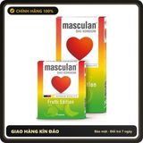 (Che Tên) Bao Cao Su Hương Trái Cây Masculan Frutti Edition 3 Mùi Hương Bảo Mật Tuyệt Đối