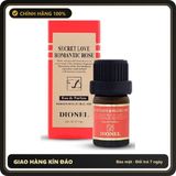 (Che Tên) Nước Hoa Vùng Kín Dionel Secret Love Editionel 5ml Hàn Quốc - Hương Thơm Dịu Nhẹ, Quyến Rũ, Chăm Sóc Da Tự Nhiên Hộp Trắng Kín