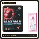 (Che Tên) Viên Uống Maxman Chính Hãng Kèm Gel Gói Jex Hỗ Trợ 24/7