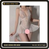 (Che Tên) Đồ Ngủ Jumpsuit Nữ - N514 Trắng Bảo Mật Tuyệt Đối