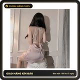 (Che Tên) Váy Ngủ Lụa Phối Ren Ngực Gợi Cảm Bonita Đầm Hot Girl Mặc Nhà - N186 Hồng Cao Cấp Bảo Đảm