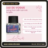 (Che Tên) Nước Hoa Vùng Kín Foellie - Khử Mùi, Lưu Hương Dài Lâu, Hương Thơm Dịu Nhẹ Cho Phái Đẹp - Hàn Quốc Chính Hãng 5ml Bảo Mật Tuyệt Đối