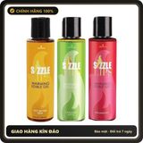(Che Tên) Dầu Massage Làm Ấm Cơ Thể Nếm Được Sensuva Sizzle Lips - USA Hỗ Trợ 24/7