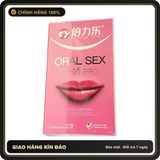 (Che Tên) Bao Cao Su Siêu Mỏng Oral Đường Miệng Chuẩn Auth