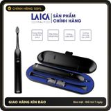 (Che Tên) Bàn Chải Điện Laica PC4004 Chính Hãng - Hiệu Suất Cao 41000 Xung/Phút, Chống Nước IPX7, Dành Cho Người Niềng Răng Hỗ Trợ 24/7