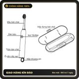 (Che Tên) Bàn Chải Điện Laica PC4004 Chính Hãng - Hiệu Suất Cao 41000 Xung/Phút, Chống Nước IPX7, Dành Cho Người Niềng Răng Hỗ Trợ 24/7