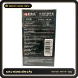 (Che Tên) Bao Cao Su Mỏng Dạ Quang Phát Sáng HBM Night Light 7s Hộp Trắng Kín