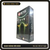 (Che Tên) Bao Cao Su Mỏng Dạ Quang Phát Sáng HBM Night Light 7s Hộp Trắng Kín