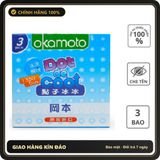 (Che Tên) Combo 2 BCS Okamoto Dot De Cool Có Gai Hương Bạc Hà H3 Giao Nhanh Toàn Quốc