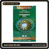 (Che Tên) Bao Cao Su Okamoto Hamorny Mỏng Có Gân Sọc Bảo Mật Tuyệt Đối
