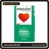 (Che Tên) Bao cao su hương dâu Masculan Anatomic của Đức Giao Nhanh Toàn Quốc