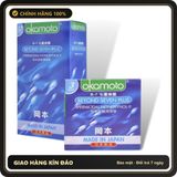 (Che Tên) Bao Cao Su Size Lớn Okamoto Beyond Seven Plus Mỏng Trơn Cao Cấp Bảo Đảm