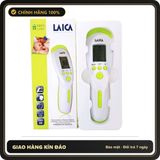 (Che Tên) Nhiệt Kế Điện Tử Hồng Ngoại Đa Năng Laica JXB-182 - Đo Nhiệt Độ Cơ Thể, Môi Trường, Chất Lỏng - Độ Chính Xác Cao, Sử Dụng Dễ Dàng Chuẩn Auth