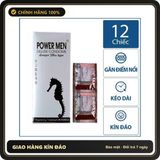 (Che Tên) Bao Cao Su Power Men Cá Ngựa Bạc Cao Cấp Bảo Đảm