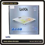 (Che Tên) Cân Sức Khỏe Điện Tử Laica PS1052W Chính Hãng - Thiết Kế Sang Trọng Italy, Đo Nhanh Chính Xác Tối Đa 180kg Cao Cấp Bảo Đảm