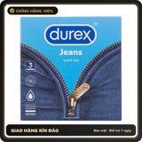 (Che Tên) Combo 2 Hộp Bao Cao Su Durex Jeans H3 Giao Nhanh Toàn Quốc