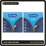 (Che Tên) Combo 2 Hộp Bao Cao Su Durex Jeans H3 Giao Nhanh Toàn Quốc
