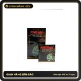 (Che Tên) Bao cao su cá ngựa đen Powermen có gai kéo dài thời gian Bảo Mật Tuyệt Đối